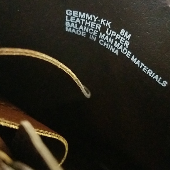 Kelly & Katie brown boots, 8M - Picture 8 of 8